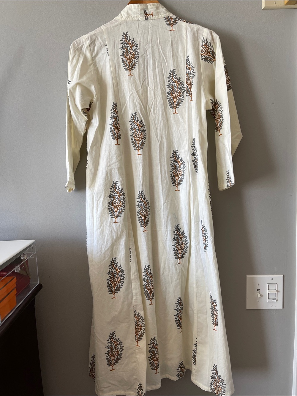 Mes Filles Sadie Caftan Boho Dress Botanical print - Picture 8 of 12